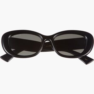 Gucci 53mm Oval Sunglasses Polarized